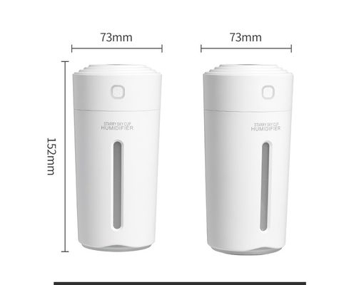Mini diffusore di aroma portatile alimentato da USB con umidificazione dell'aria leggera e con basso rumore