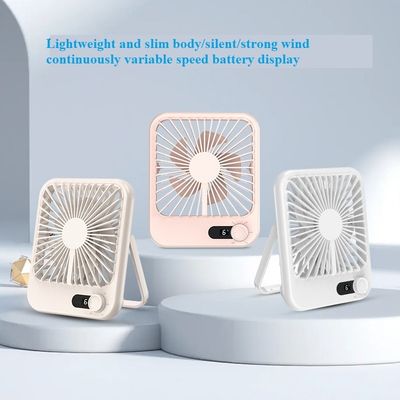 Portatile USB Ricaricabile Aromaterapia Ventilatore portatile Tavolo silenzioso Mini Ventilatore per usi in ufficio