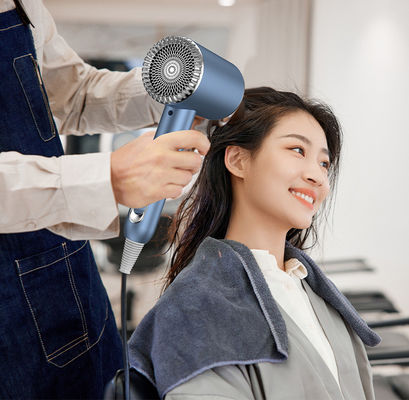 Asciugatrice di capelli a alta velocità viola blu bianco Air Styler Salon spazzola ad aria calda per la casa
