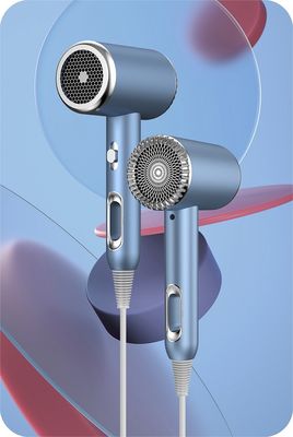 Asciugatrice di capelli a alta velocità viola blu bianco Air Styler Salon spazzola ad aria calda per la casa