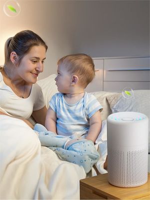 NO Purificatore d'aria per aromaterapia a controllo applicativo Piccole dimensioni per formaldeide e odore