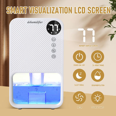 Deumidificatore visibile intelligente per l'asciugatura a prova di umidità e di camera da letto in spazi piccoli