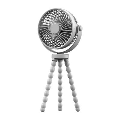 Voltaggio V 2.1 Ventilatore di passeggino in plastica con batteria da 5200mAh e gambe mini treppiede