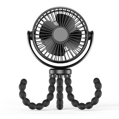 Voltaggio V 2.1 Ventilatore di passeggino in plastica con batteria da 5200mAh e gambe mini treppiede