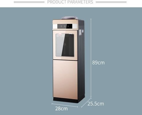 Dispensatore d'acqua stand con serratura Intelligente Acqua in botte calda e fredda Oro elettrico