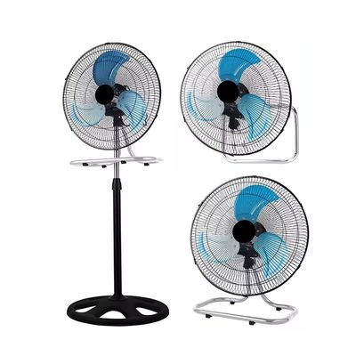 Ventilatore industriale da 18 pollici con piedistallo con pale metalliche e piedistallo 3 in 1 controllato da app