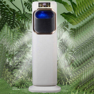 Ventilatore di condizionamento d'aria per uso domestico verticale raffreddato ad acqua con doppio uso caldo e freddo