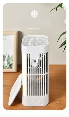 Ventilatori da tavolo alberghieri Ventilatore da tavolo Acqua di raffreddamento a spruzzo Climatizzatore con USB Mini Air Cooler