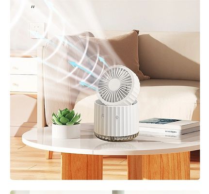 Ventilatore di raffreddamento da scrivania ultra silenzioso per ufficio e dormitorio 1000mAh/1200mAh capacità della batteria
