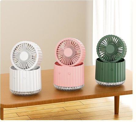 Ventilatore di raffreddamento da scrivania ultra silenzioso per ufficio e dormitorio 1000mAh/1200mAh capacità della batteria