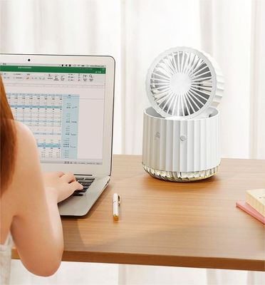 Ventilatore a spruzzo di umidità calda 5V USB Desktop carica piccolo ventilatore pieghevole portatile Ventilatore da tavolo idratante raffreddatore d'aria