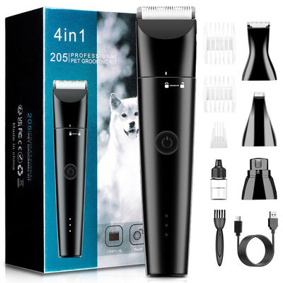 20*10*6.2cm 4 in 1 Kit elettrico ricaricabile USB per cani e gatti