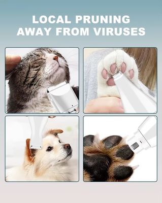 20*10*6.2cm 4 in 1 Kit elettrico ricaricabile USB per cani e gatti