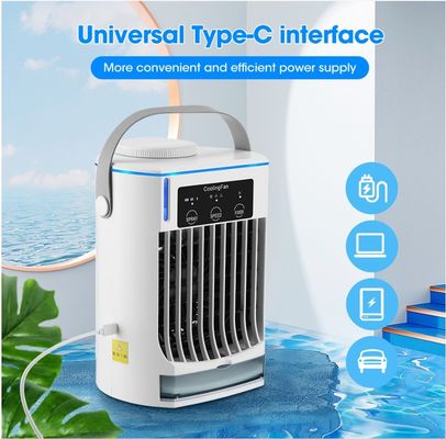 Mini condizionatore d'aria elettrico portabile ventilatore di raffreddamento per ufficio Tabella 2 Pc raffreddamento ad acqua