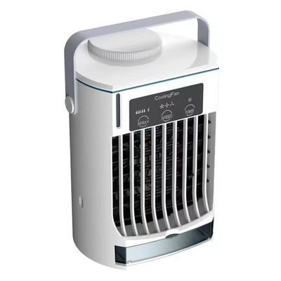 Mini condizionatore d'aria portatile pieghevole con umidificatore a spruzzo e ventola di raffreddamento ad acqua USB