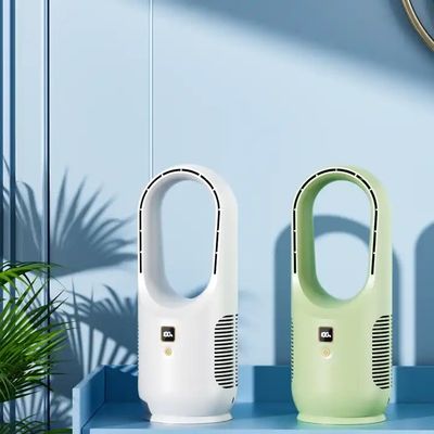 Ventilatore di raffreddamento senza lama Ventilatore portatile da scrivania personale Ventilatore da scrivania piccolo ricaricabile per ufficio