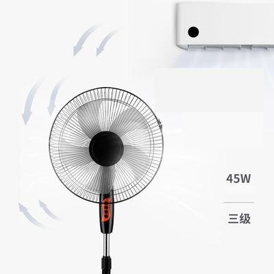 Ventilatori a pianale da 16 pollici con 3 lame di plastica con 5 lame per raffreddare la vostra casa in modo efficiente