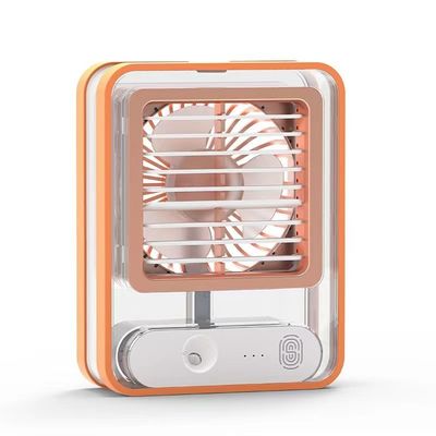 Mini ventilatore di luce notturna USB di ricarica ventilatore di raffreddamento dell'aria con funzione di spruzzo e peso 420g