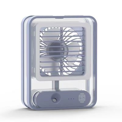 Mini ventilatore di luce notturna USB di ricarica ventilatore di raffreddamento dell'aria con funzione di spruzzo e peso 420g