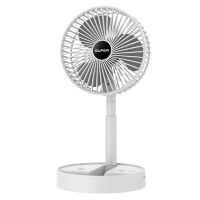 Desktop Office USB di ricarica pieghevole Ventilatore telescopico mini portabile Ventilatore elettrico di plastica