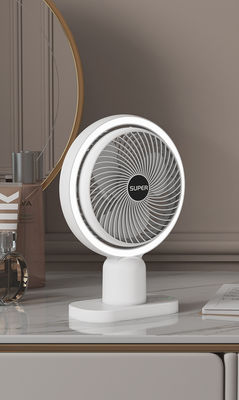 Ventilatore elettrico portatile da 6 pollici con rotazione USB e batteria ricaricabile