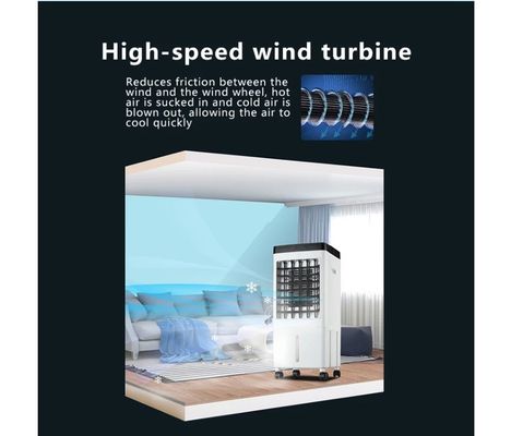 Ventilatore di raffreddamento domestico 10L Serbatoio dell'acqua Grande capacità Climatizzatore Ventilatore telecomando