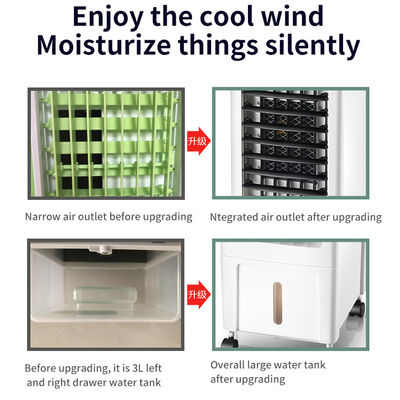 Energia - Ventilatore senza lame con caratteristiche di raffreddamento ad acqua e condizionamento dell'aria EMC accreditato