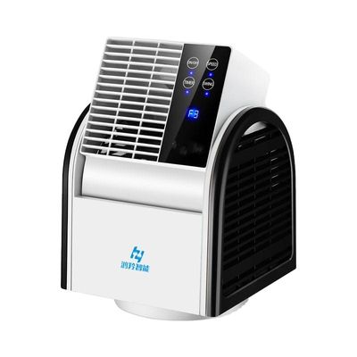 Ventilatore portatile senza lama Ventilatore di circolazione dell'aria in plastica con angolo di alimentazione dell'aria di 120 gradi
