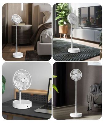 Installazione a pavimento Ventilatore di tasca pieghevole Funzione regolabile ricaricabile per l'alimentazione dell'aria