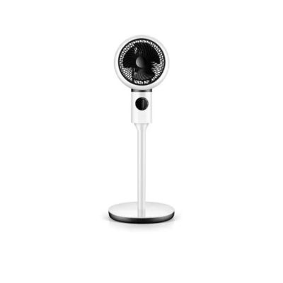 Ventilatore di raffreddamento dell'aria a supporto elettrico a corrente continua portatile da 35w e angolo di alimentazione dell'aria di 120 gradi