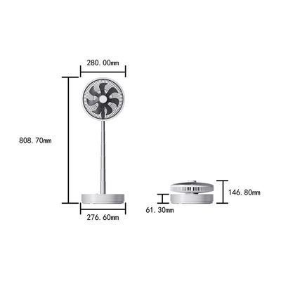 Home Ventilatore di supporto in plastica HY-350-10 HY-350-12 con design semplice e funzionamento silenzioso
