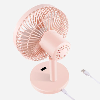 Ventilatore da tavolo in plastica stampato a schermo di seta per bagno e sistema di circolazione dell'aria USB