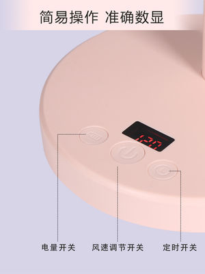 Ventilatore da tavolo in plastica stampato a schermo di seta per bagno e sistema di circolazione dell'aria USB