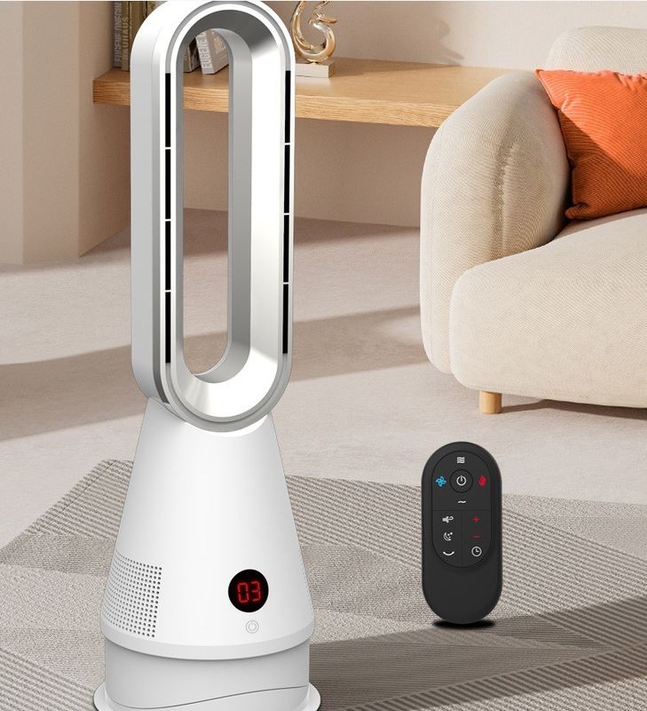 20 pollici ventilatore senza lame con purificatore d'aria e senza ventola ventola rotante quantità