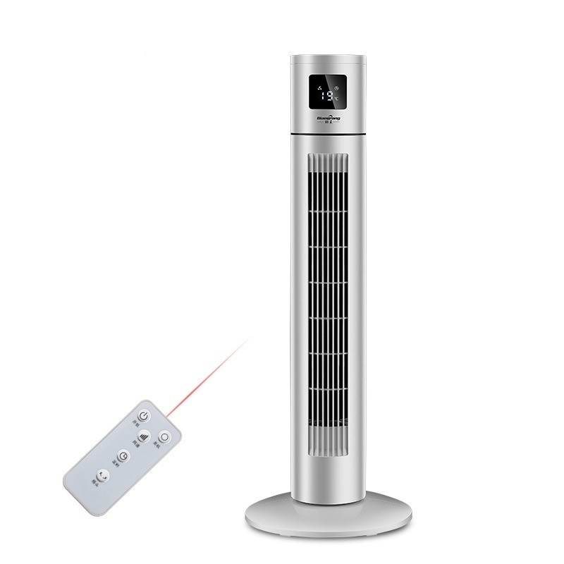 Ventilatore elettrico a torre senza lame da 45 W per ufficio e casa senza raffreddamento