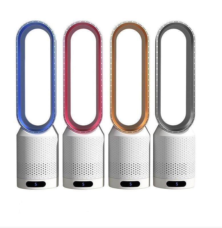 Timer da 20 pollici 2 ore Ventilatore senza lame con touch screen e tecnologia di circolazione dell'aria