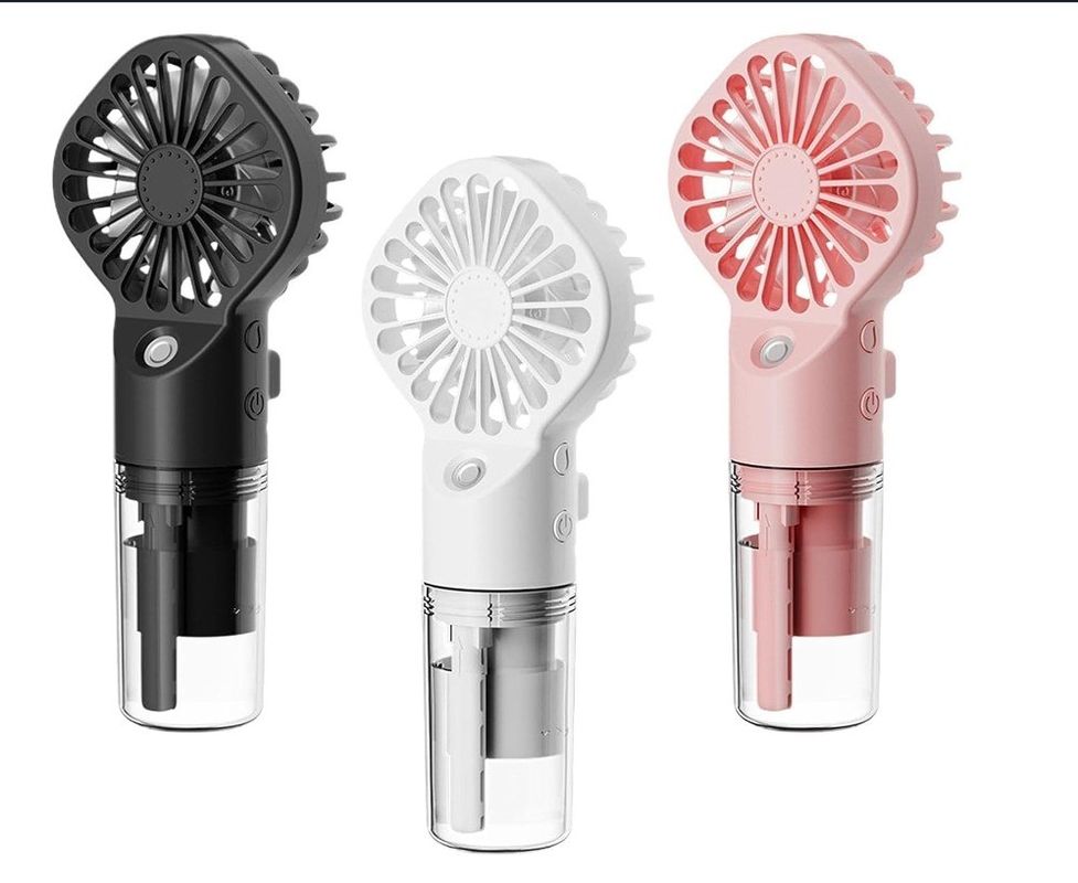 75*42*165mm Ventilatore da tasca USB Mini Ventilatore portatile ricaricabile per campeggio all'aperto Viaggiare