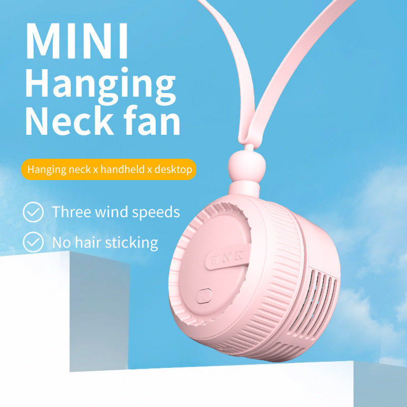 Ventilatore per collo portatile con elevata capacità di vento e alimentazione DC5V
