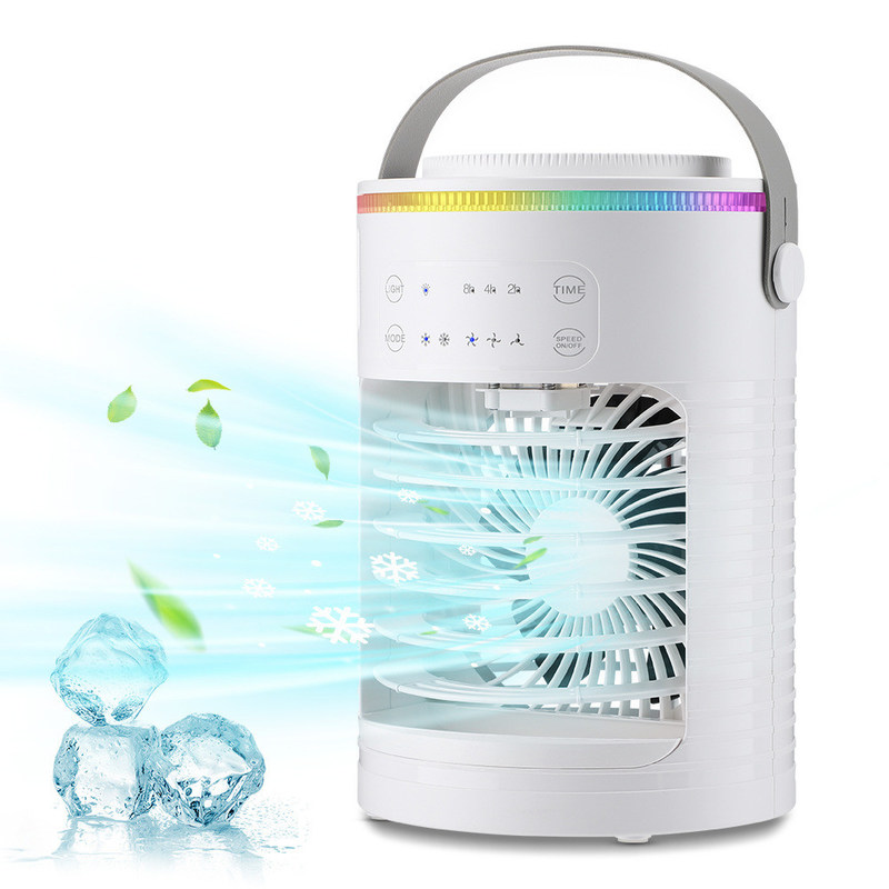 Inglese Lingua di funzionamento Ventilatori da tavolo Mini condizionatore d'aria per raffreddamento dell'acqua in estate