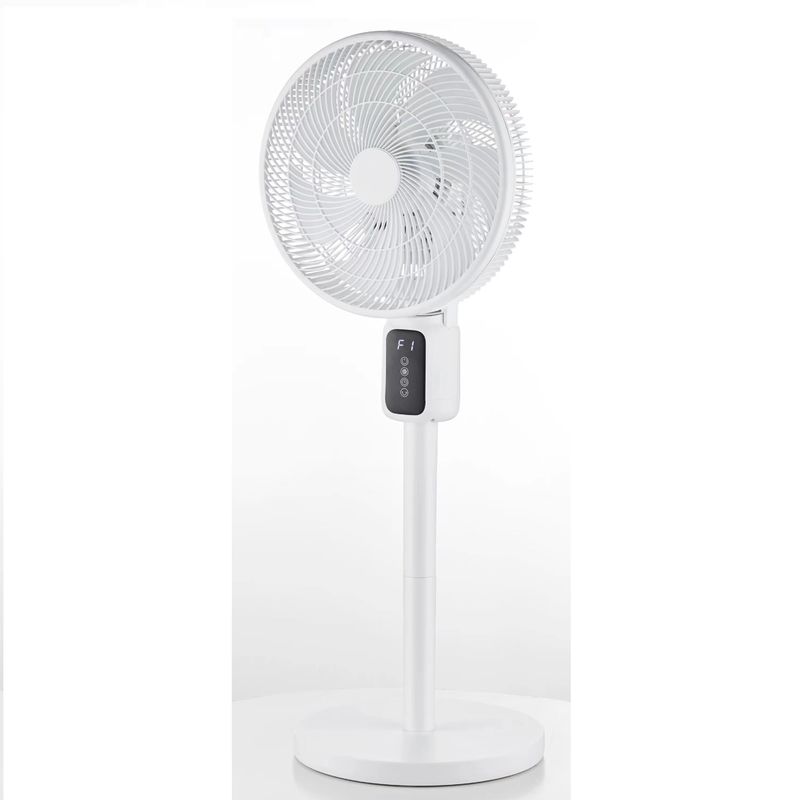Ventilatore automatico di circolazione della testa di scossa 12 pollici LED Display Ventilatore di raffreddamento verticale del pavimento