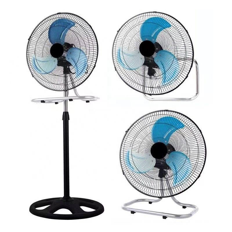 18 pollici Forte vento sopporta Pavimento postura accovacciata Ventilatore industriale verticale Moffa privata NO