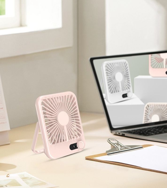 Altezza regolabile Mini Office Fan Portatile USB ricaricabile per ufficio in estate
