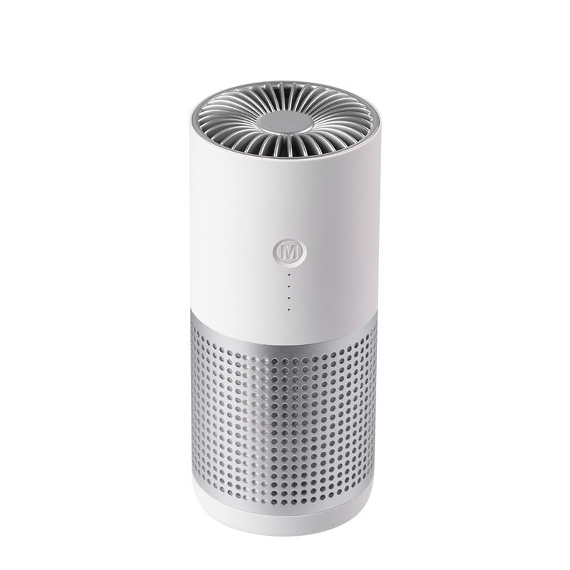 Mini Purificatore d'aria per desktop con tecnologia agli ioni negativi e porta USB