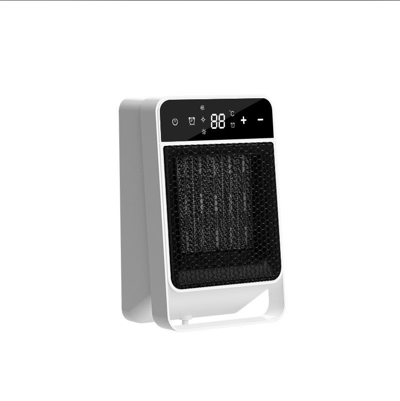 Ventilatore per riscaldamento d'aria portatile ABS per camera da letto interna inverno 1500W PTC riscaldamento rapido