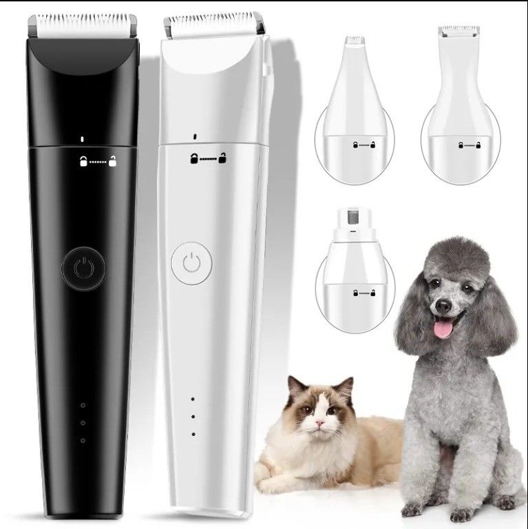 20*10*6.2cm 4 in 1 Kit elettrico ricaricabile USB per cani e gatti