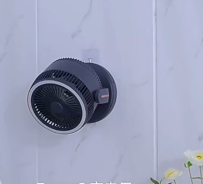 5V Casa Bagno Cucina Ventilatore a Parete Parete Appeso Testa che scuote Vento Ventilatore di circolazione dell'aria
