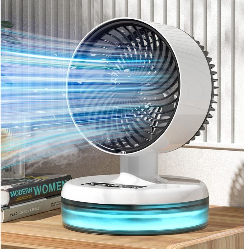 Mini condizionatore d'aria portatile per uso domestico con umidificatore a spruzzo e ventola di raffreddamento ad acqua USB