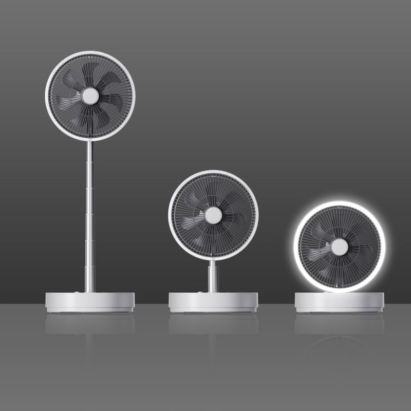 Controllo meccanico Ventilatore elettrico di raffreddamento per la casa Tecnologia avanzata e prestazioni
