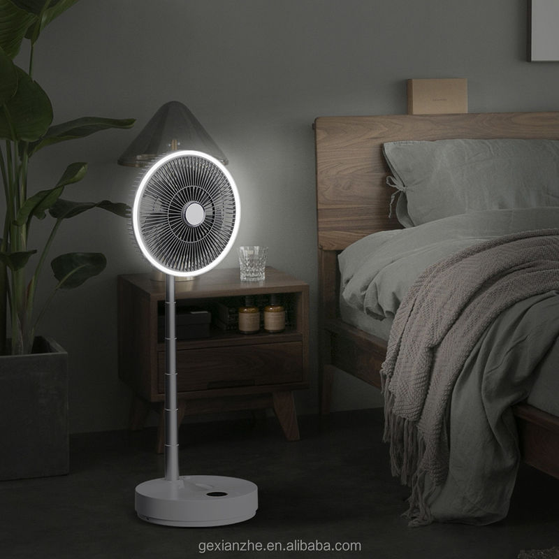 Controllo remoto a contatto con ventilatore di raffreddamento telescopico intelligente per installazione a pavimento